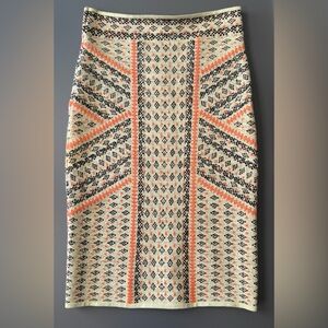 BCBGMaxAzria Geometric Skirt
